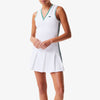 Lacoste x Bandier Tennis Dress w/ Short-wht/grn
