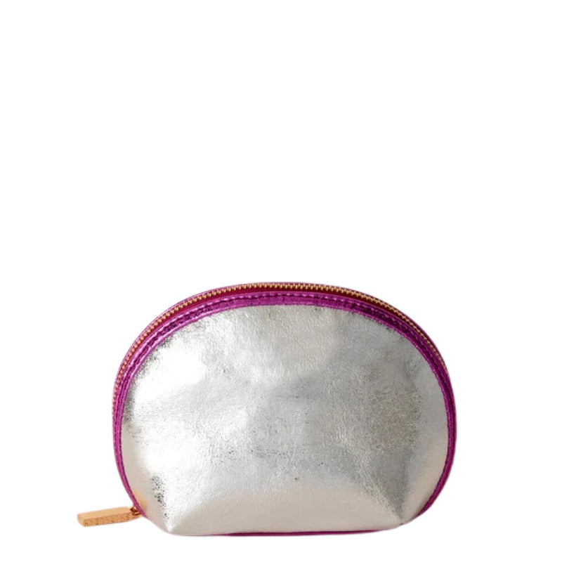 Shiraleah Skyler Cosmetic Pouch-silver