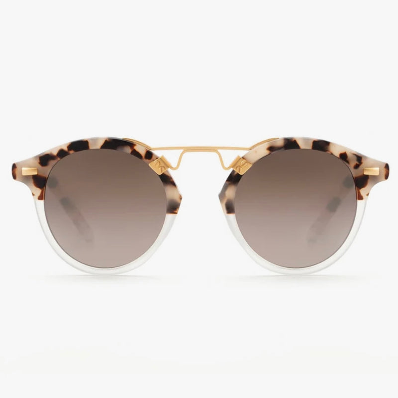 Krewe St. Louis Matte Oyster to Crystal Mirror Polarized