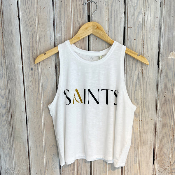 Jeantherapy JT x Tasc Saints A Football V-Neck-wht SM