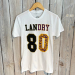 Landry #80 Tee-white