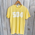 504 Tee-tri yellow