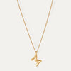 Jenny Bird Monogram Necklace “M”-gold