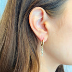 Nolaverse SAINTS Hoop Earring-gold