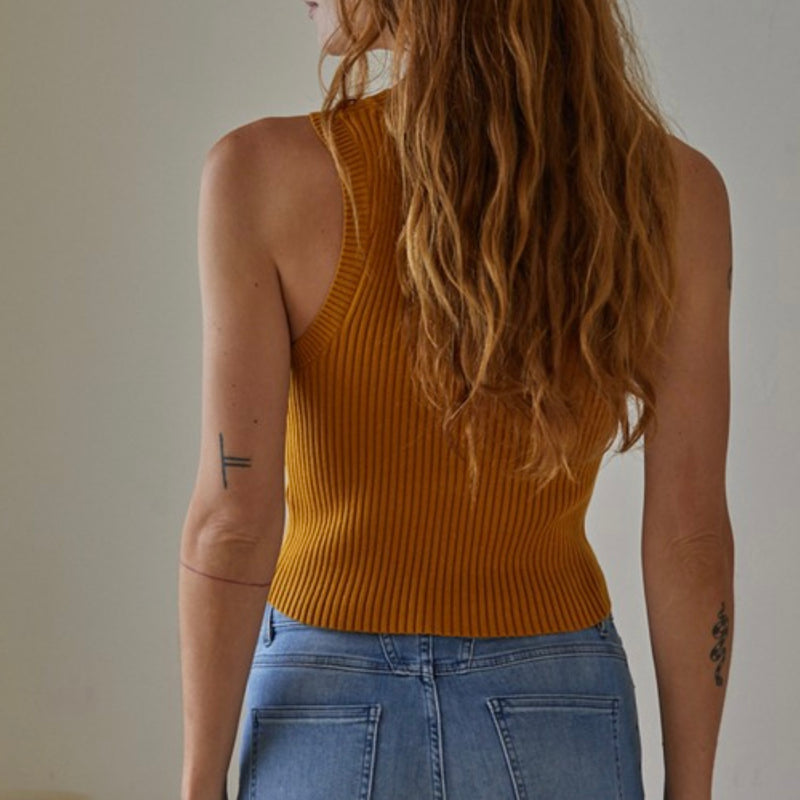 By Together Sawyer Tank-gold