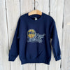 Kids Retro New Orleans Sweatshirt-navy
