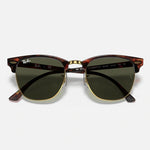 Ray Ban Clubmaster-tortoise/gold/green