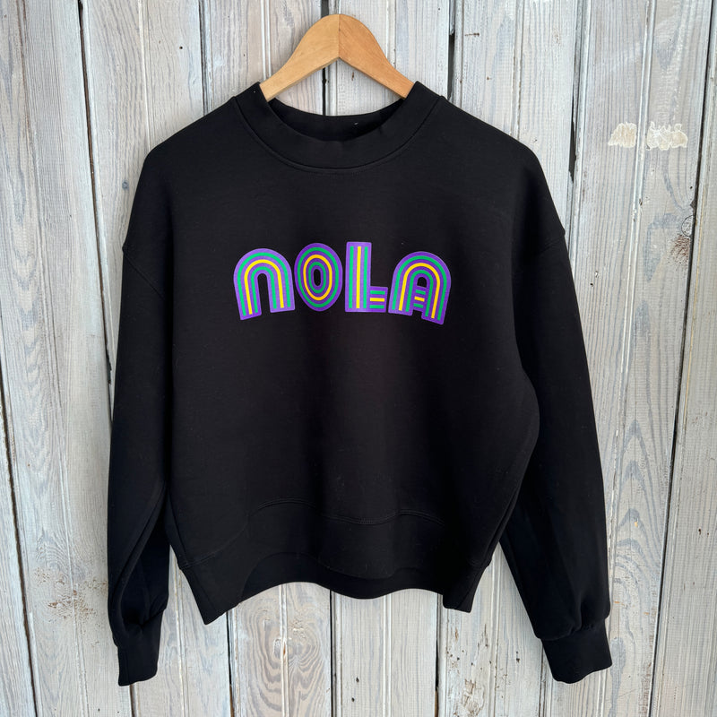 MG Mono Nola Specialty Sweatshirt-black