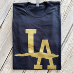 LA Gator Kids Tee-black/gold