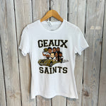 Geaux Saints Player Women's Tee-white