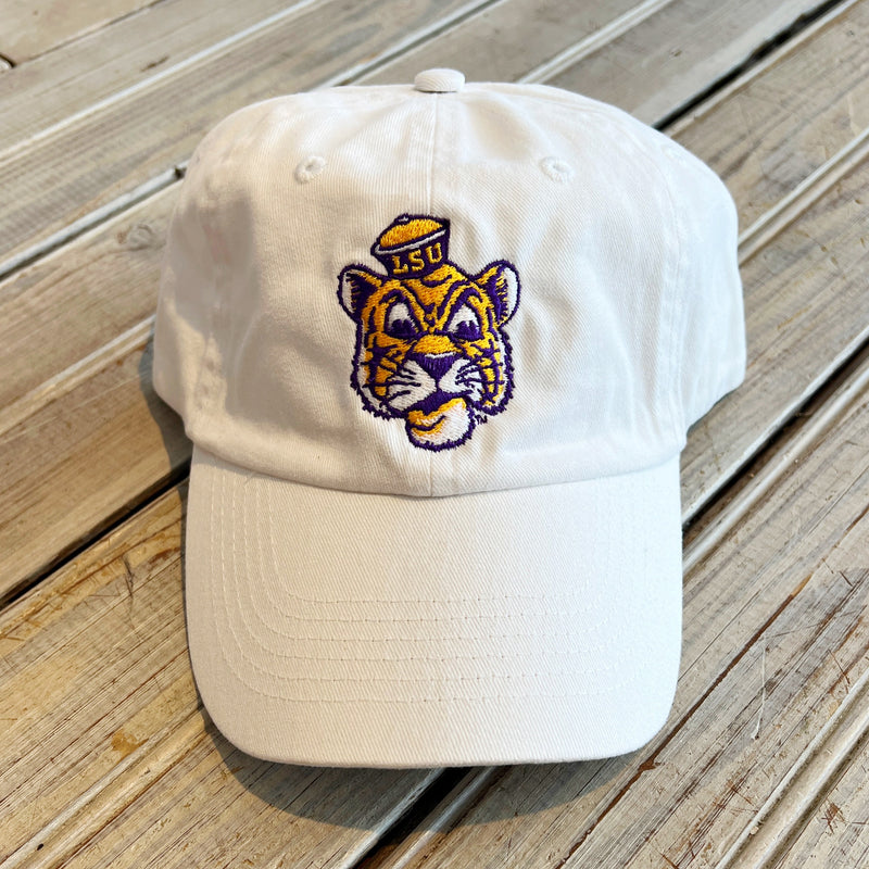 JT x LSU Sailor Mike Youth Hat-white