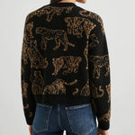 Rails Perci Sweater-camel wild cats