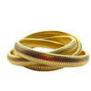 AC Twisted Cobra Bracelet-gold