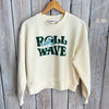 Roll Wave Specialty Sweatshirt-ivory