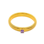 AC Singular Diamond Cobra Bracelet-purple