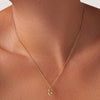 Jenny Bird Monogram Necklace “S”-gold