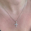 Joy Dravecky Princess Cross Necklace-gold