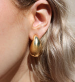 AC Teardrop Earrings-gold