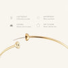 Jenny Bird Icon Hoops-  gold medium