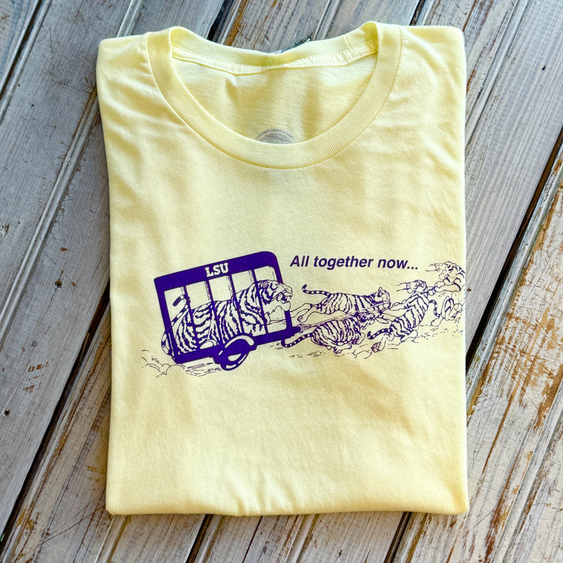 JT x LSU All Together Now Unisex Tee-butter