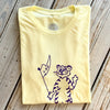 JT x LSU Tiger Flag Wave Unisex Tee-butter
