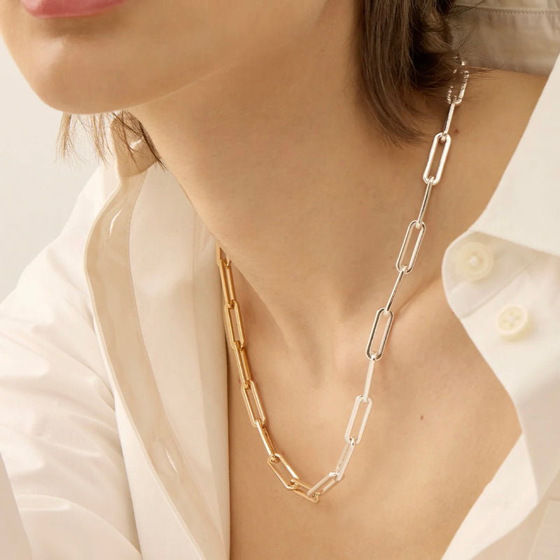 Jenny Bird Andi Slim Chain- two tone