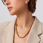 Jenny Bird Rizzo Necklace- gold