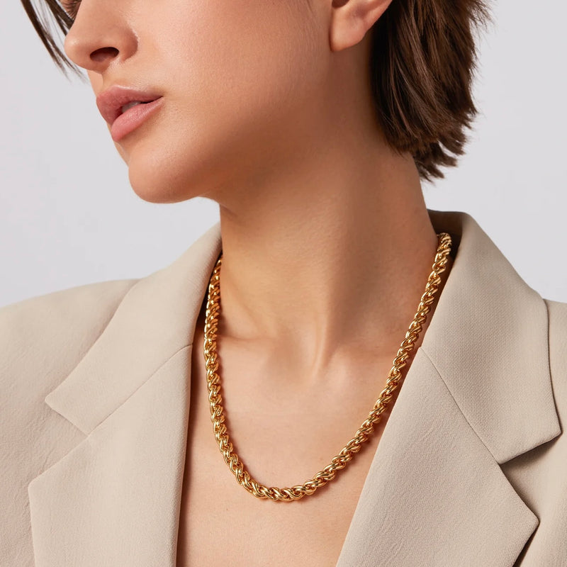 Jenny Bird Rizzo Necklace- gold