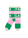 Shiraleah Fa La La Socks- green