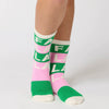 Shiraleah Fa La La Socks- green