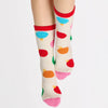 Shiraleah Ornament Socks- ivory