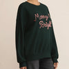 Z Supply Bright Sunday Sweatshirt-green