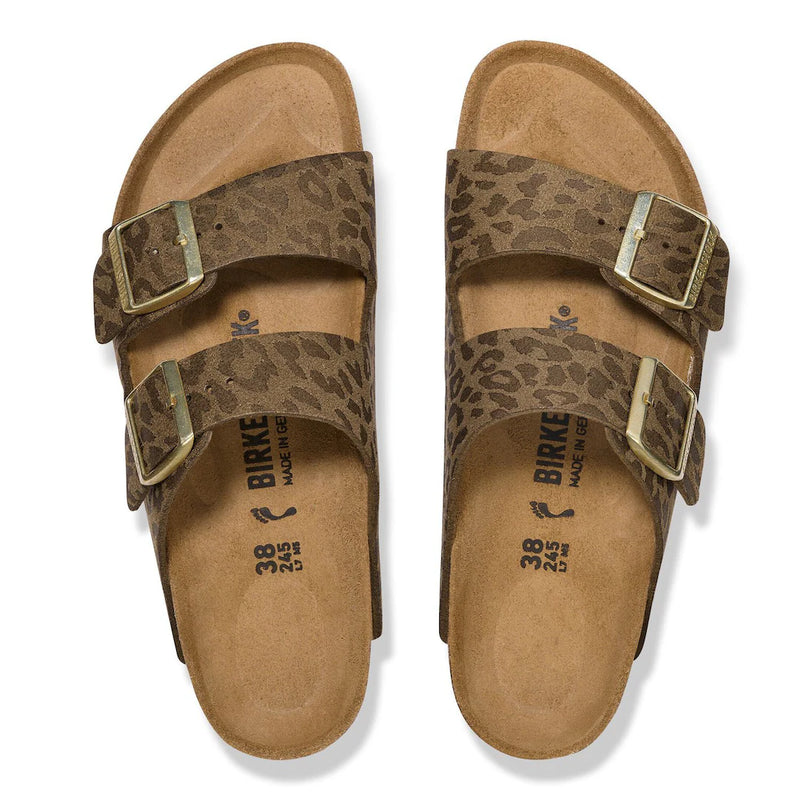 Birk Arizona Synthetic Leopard-khaki