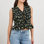 Rails Martine Top- dark amaryllis