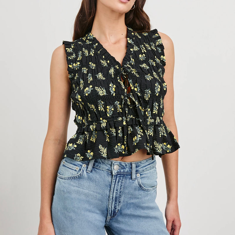 Rails Martine Top- dark amaryllis