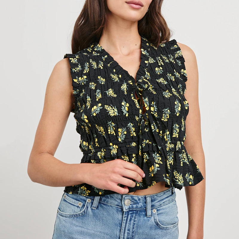 Rails Martine Top- dark amaryllis