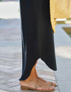 F&E Harper Maxi Dress- navy