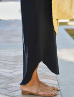 F&E Harper Maxi Dress- navy