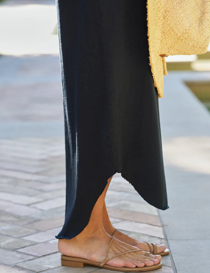 F&E Harper Maxi Dress- navy
