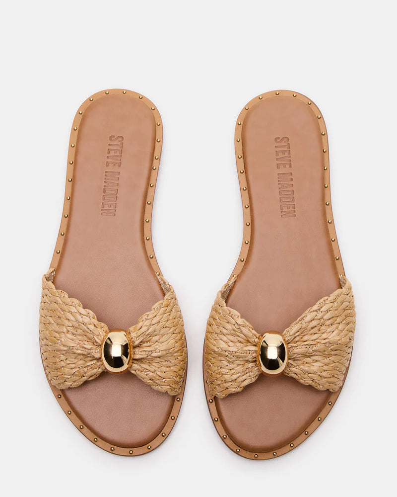 Steve Madden Dipsy-natural raffia