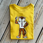 JT x LSU #1 Mike Toddler Tee-mustard