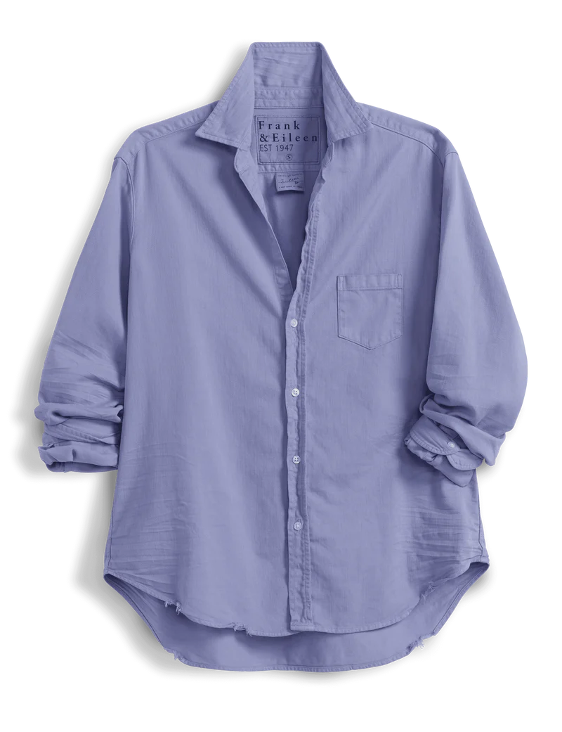 F&E Eileen Button Up- lavender denim – jeantherapy