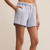 Z Supply Hunter Knit Denim Short- wai