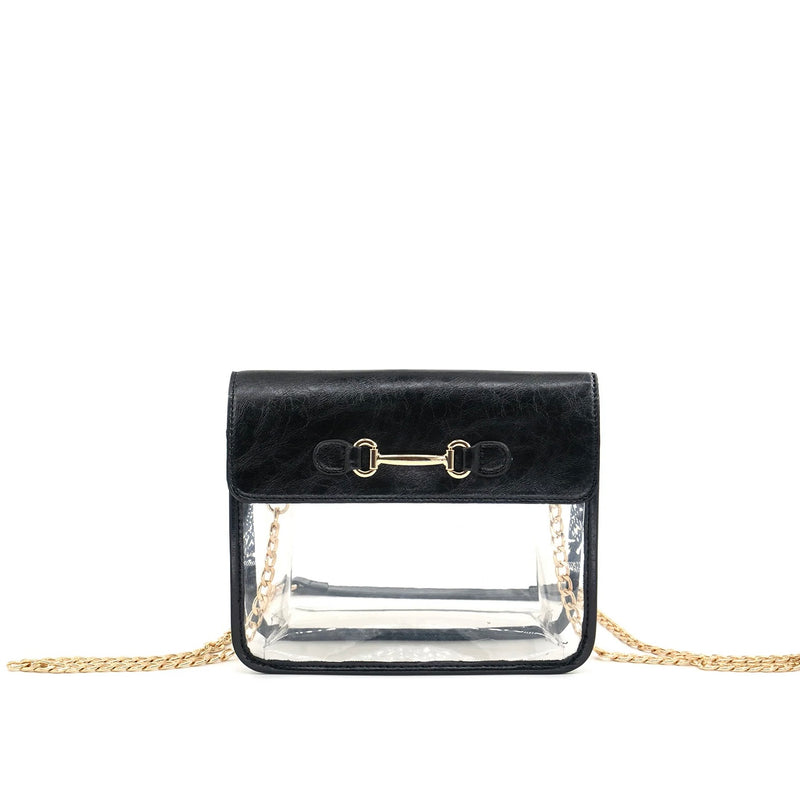 BC Clear Bag- Black