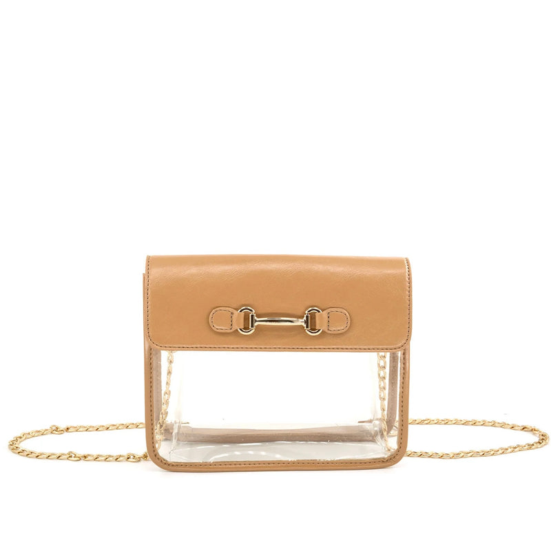 BC Clear Bag- Beige