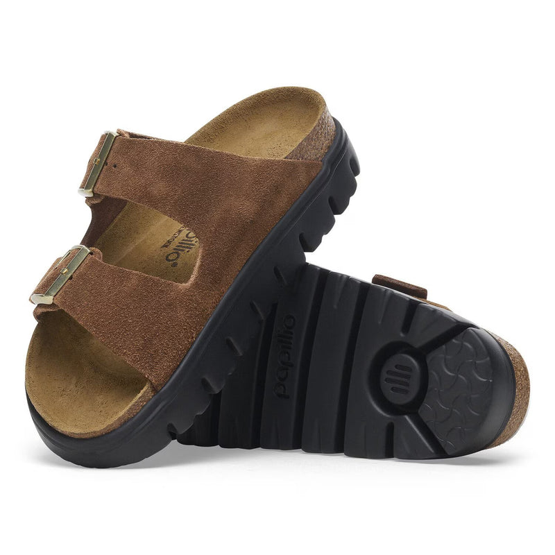 Birk Arizona Chunky Suede- dark tea