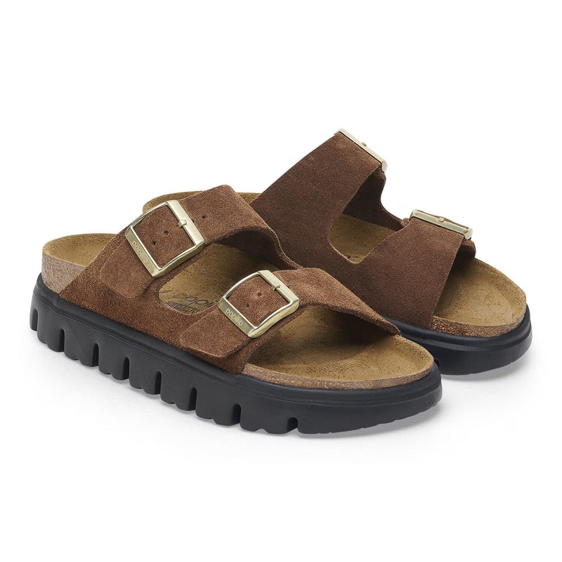 Birk Arizona Chunky Suede- dark tea