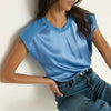 Nation Enya Top- harbor blue
