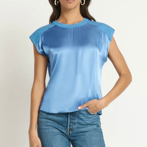 Nation Enya Top- harbor blue