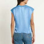 Nation Enya Top- harbor blue